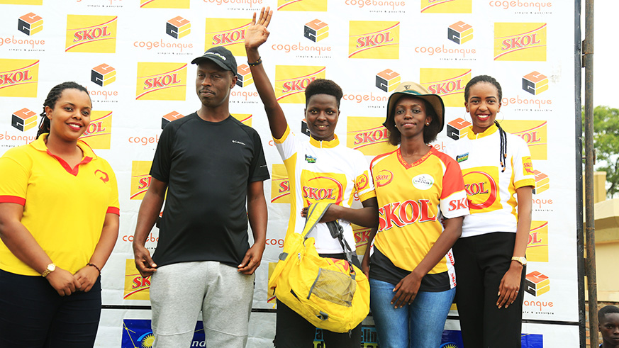 Benediction club woman rider  Jacqueline Tuyishimire wins the race in Women category