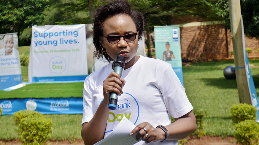 Alice Kilonzo Zulu, the managing director of Ecobank in Rwanda said that the relief to the center demonstrates the bankâ€™s compassion to the children with intellectual disability.