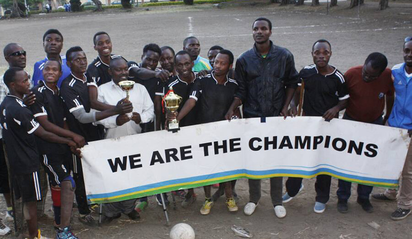 Musanze Amputee FC. Courtesy.