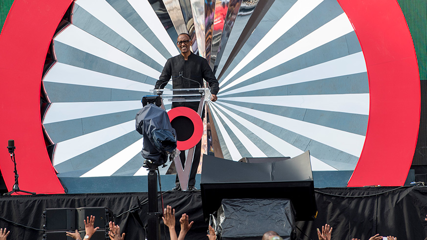 President Kagame addresses Global Citizen Festival 