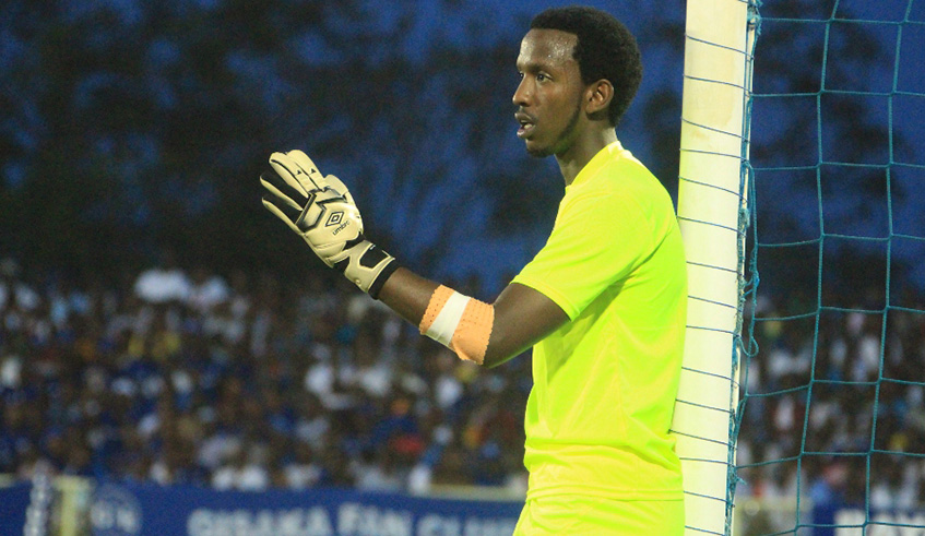 Goalkeeper Umar Rwabugiri has been instrumental in Mukurau2019s success since joining the Huye-based team from Musanze last year. Courtesy.