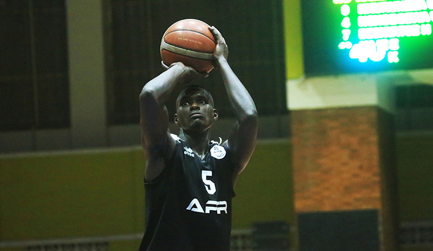 Niyonkuru, 26, rejoined APR basketball club last month after spending the last three seasons with league rivals Espoir. File.
