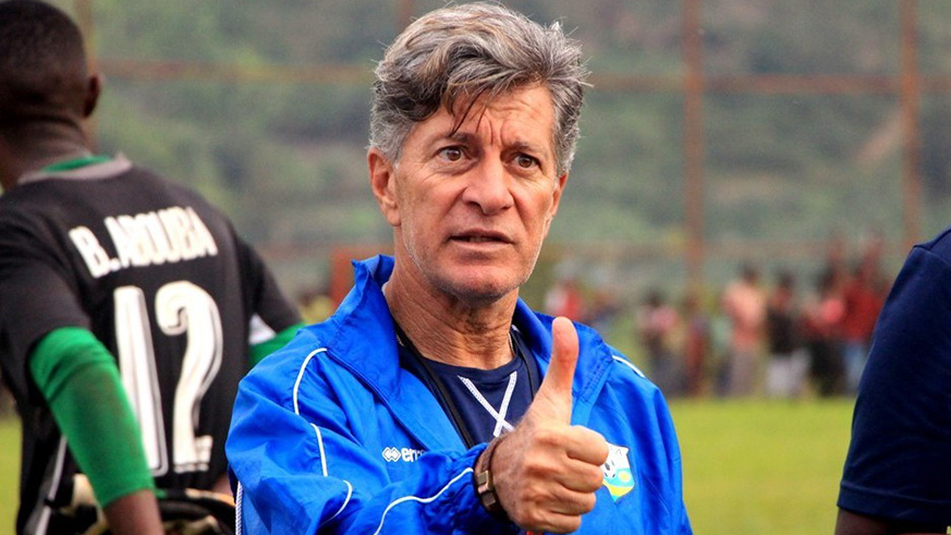 Brazilian Roberto Oliveira Goncalves do Carmo will be looking to guide Rayon Sports back to winning track after the 2-1 defeat to SC Kiyovu. Courtesy.