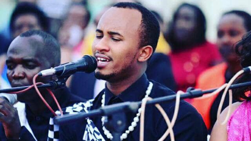 Cyusa, 29, performs at a past event with his Inkera traditional dance troupe.