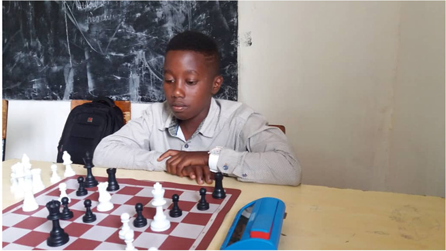 The U-12 section got a new champion in Didier Uwimana, (Photos by James Karuhanga)