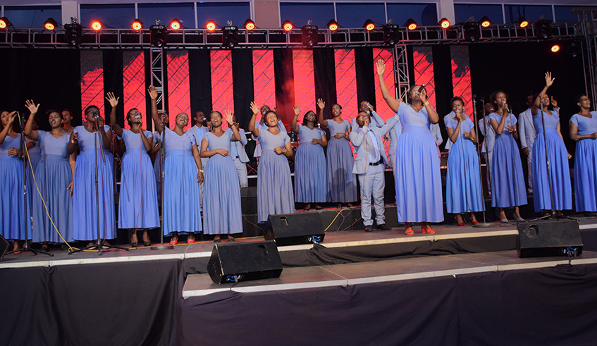 Ambassadors of Christ during a past show. (Frederic Byumvuhore)