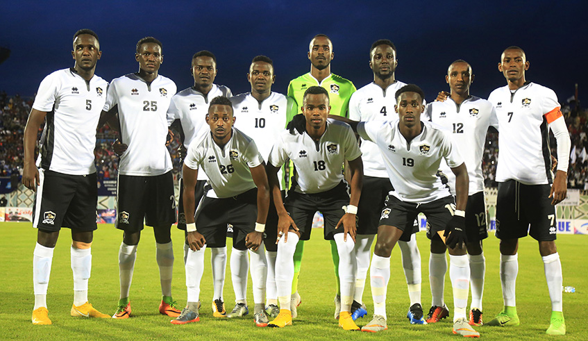 Army side starting line-up