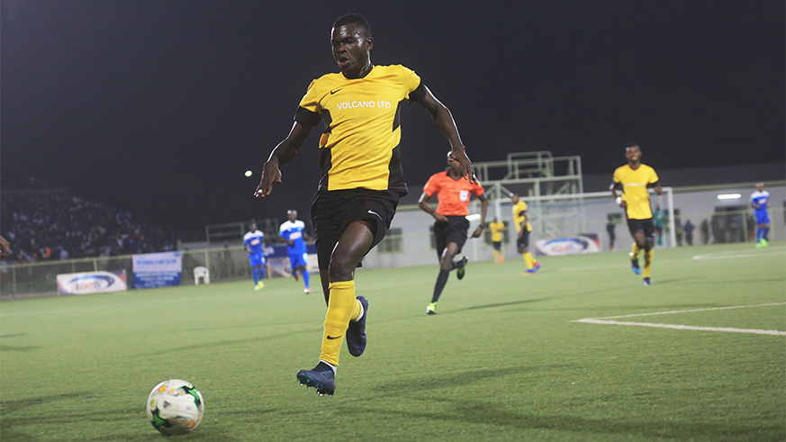 David Nshimiyimana scored the lone goal as Mukura ousted South African side Free State Stars, over two legs, in the preliminary round last week. Sam Ngendahimana.