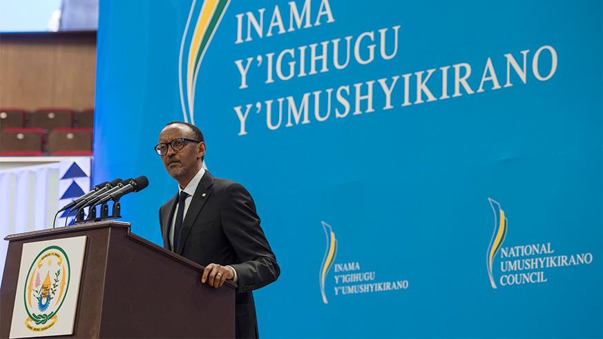 President Kagame delivers the State of the Nation Address