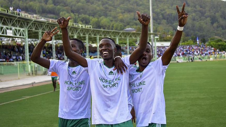 Djuma Nizeyimana will lead SC Kiyovuu2019s front-line against AS Kigali. He scored twice as the Green Baggies upset Rayon Sports in a 2-1 win at Kigali Stadium a fortnight ago. File photo.