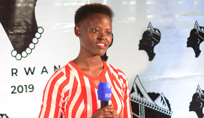 Josiane Mwiseneza walked about 16km to the audition venue in Rubavu. 