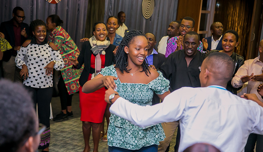 It was an entertaining evening in traditional dances