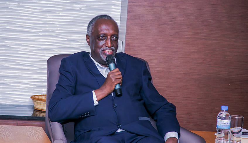 Tito Rutaremara addresses the youth