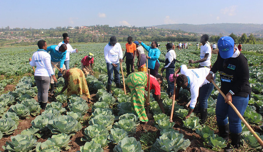 The master plan has designated areas where urban farming will take place. Michel Nkurunziza.