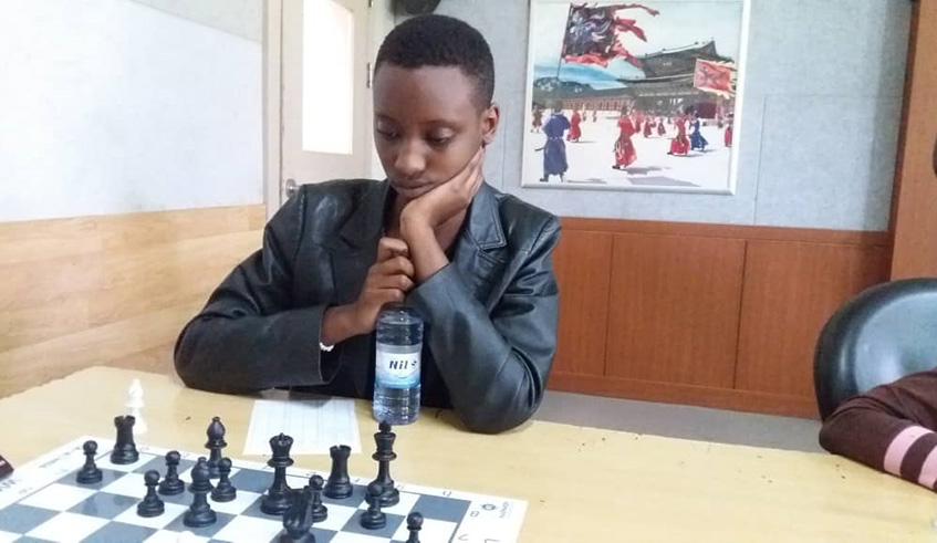 Anna Ngarambe, 16, only lost to reigning champion Sandrine Uwase, in round four, last week. Courtesy.