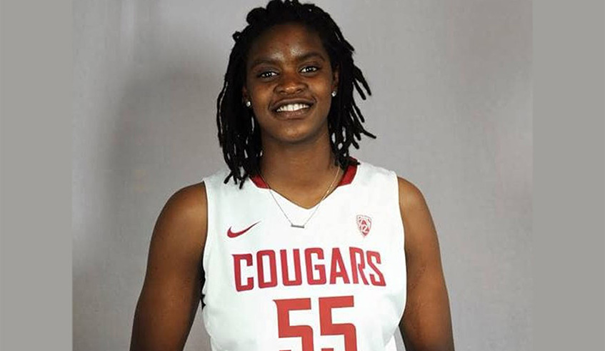 Bella Murekatete, 18, joined Washington State University Womenu2019s basketball team from Genesis Preparatory Academy last month. Net.