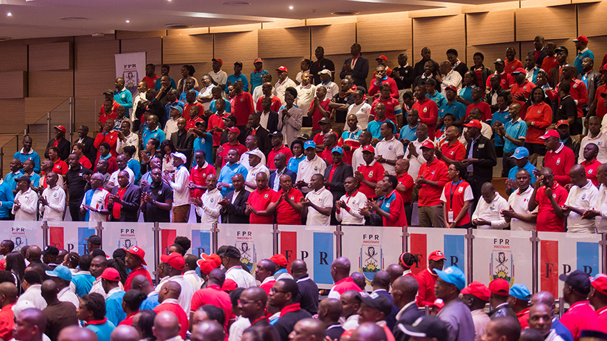 Over 2500 members of the RPF political bureau convened yesterday at the partyâ€™s headquarters in Rusororo to discuss, among others things, the countryâ€™s Vision 2050. Village Urugwiro.