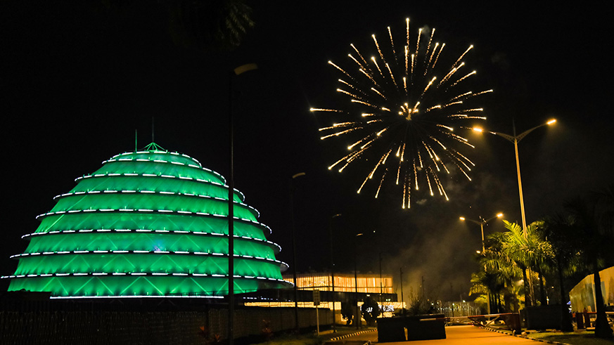 The Kigali Convention Centre on Friday hosted fireworks that were organised by local brewer, Bralirwa when it unveiled one of its latest products. The fireworks coincided with the beginning of the festive season.  Already, the City of Kigali has desginated different places from where fireworks will be lit at midnight on December 31, to usher in 2019. Emmanuel Kwizera.