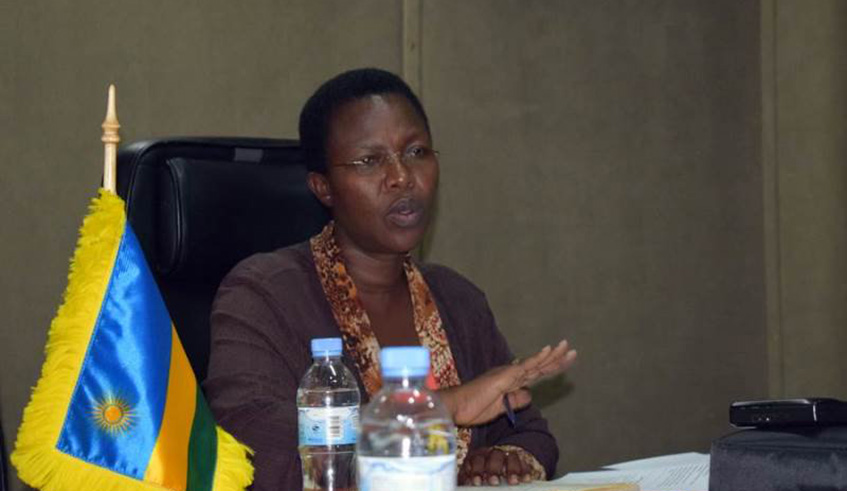 Marie Claire Uwamariya, Musanze District vice mayor for social affairs, said the district has committed to support every underage girl who will need DNA tests. RÃ©gis Umurengezi.