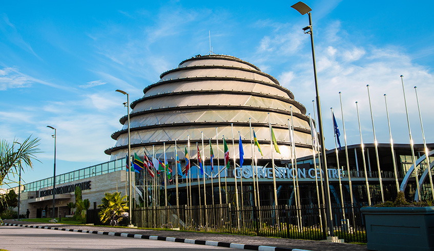 An outer view of the Kigali Convention Centre dome. In 2018, Rwanda hosted some of the major events that attracted tens of thousands of participants and helped the country rake millions of dollars for the industry. Emmanuel Kwizera.