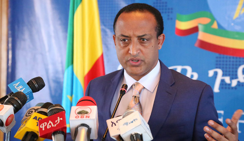 Meles Alem, Spokesperson for Ethiopian Ministry of Foreign Affairs. Net photo.