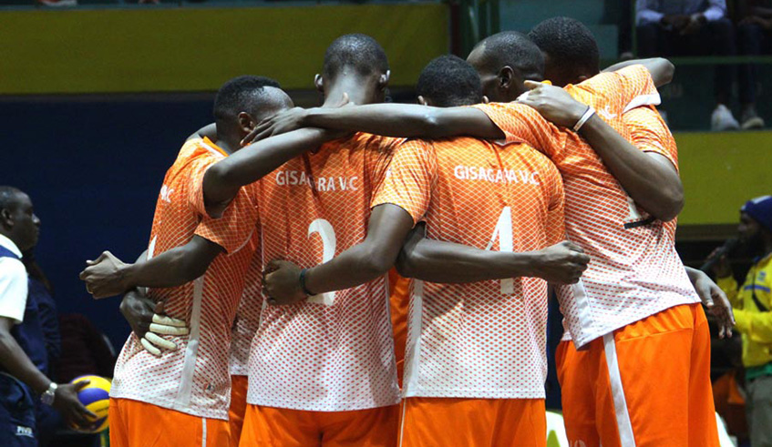Gisagara Volleyball Club players have started preparations. Sam Ngendahimana.