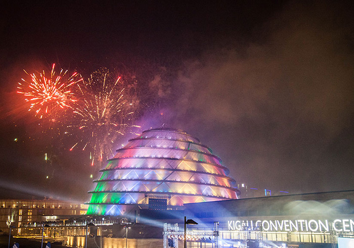 City of Kigali has designated four locations from where fireworks will be launched to welcome 2019. (File)