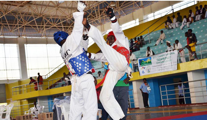 Rwanda Taekwondo Federation confirmed that 13 local clubs  will compete in the 7th edition of the annual Taekwondo National Championship. File.