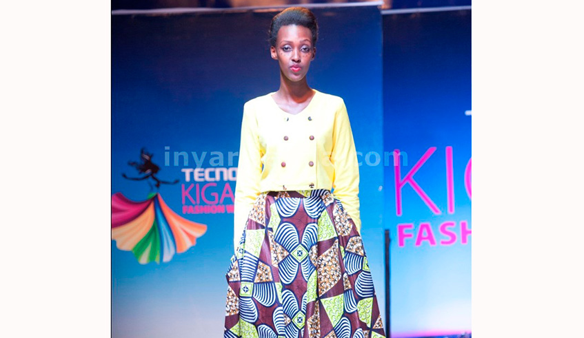 Participants during the Kigali Fashion Design Challenge in May last year. New photo.