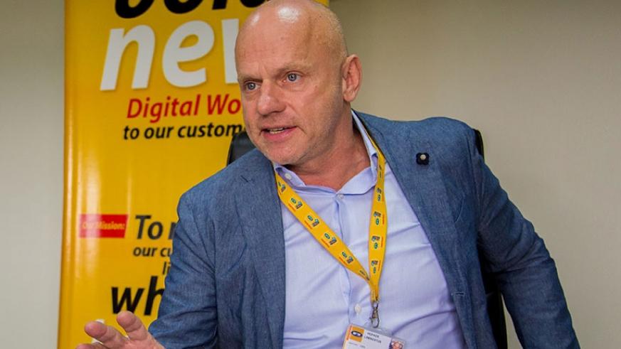 MTN Rwanda CEO Bark Hofker. / File