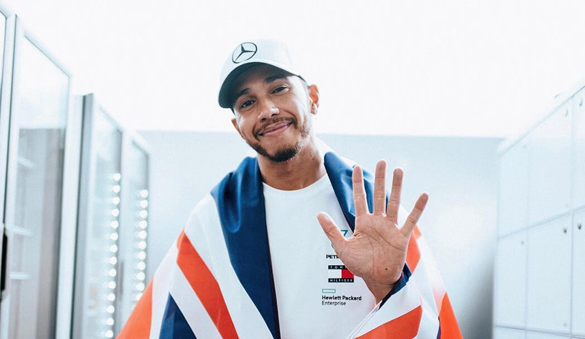 British F1 driver Lewis Hamilton. Net photo.