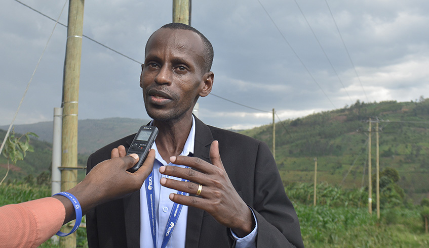 Benoi Niyonkuru, the manager of Rwanda Energy Group, Ngoma Branch  said that the project is benefiting five sectors across the district.Frederic Byumvuhore 