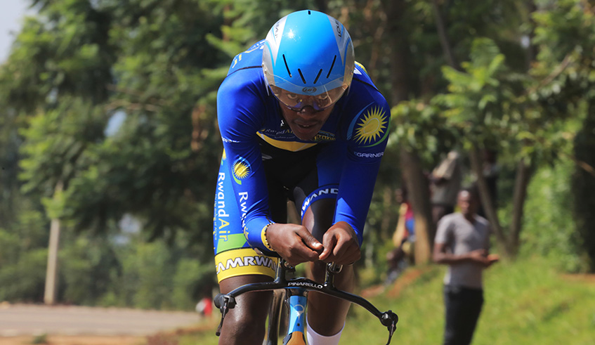 Yves Nkurunziza, 18, will be the sole La Tropicale Amissa Bongo debutant on Team Rwanda this year. Sam Ngendahimana.