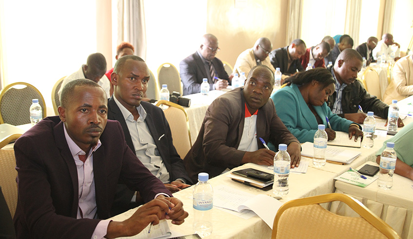 A cross-section of school administrators during the meeting