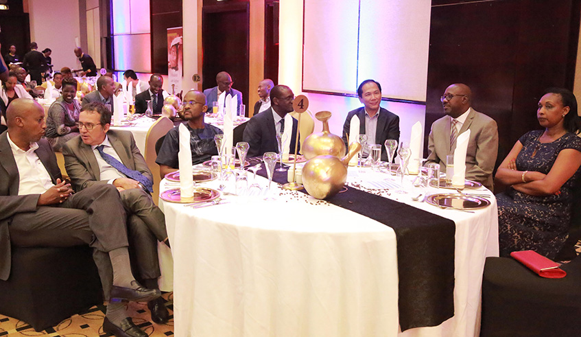 Guests attending the gala