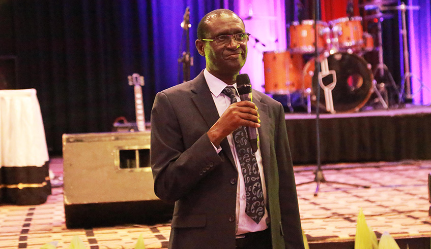 The CEO Mr. Tony Twahirwa