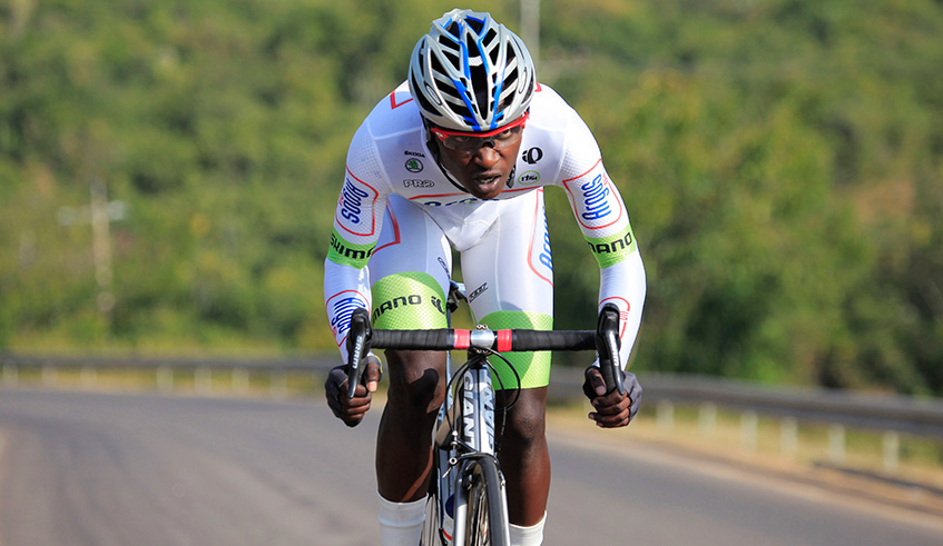 Youngster Samuel Hakiruwizeye is part of the six-man Team Rwanda that will represent the country in Tour de lu2019Espoir next month. Sam Ngendahimana.