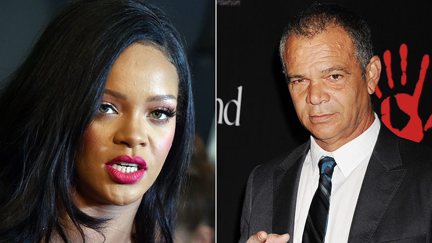 Rihanna claims her father Ronald Fenty (pictured) is exploiting her name. Net.