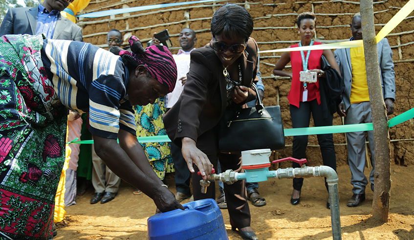 WASAC is looking for more funds to spur universal access to water. Sam Ngendahimana.