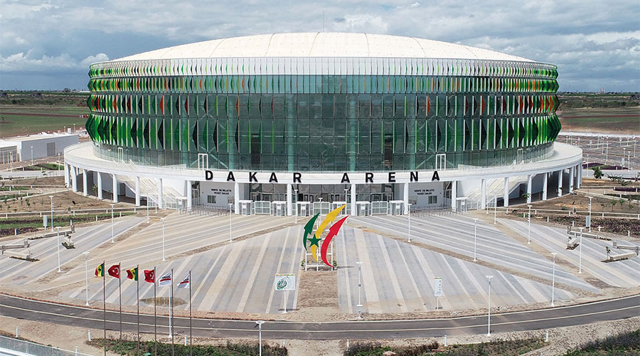 The Turkish company, Summa, is the same that built this Dakar sports complex. / Internet photo