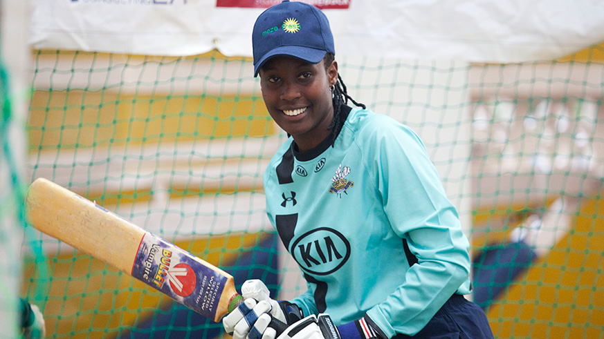 Cathia Uwamahoro is the assistant captain of the 14-player team for the Nigeria Tour. Sam Ngendahimana