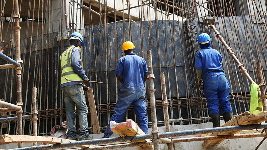 The Institute of Engineers in Rwanda (IER) is conducting an inspection which will explore the level of compliance to housing laws, safety and security of workers and the state of the infrastructures being put up. File