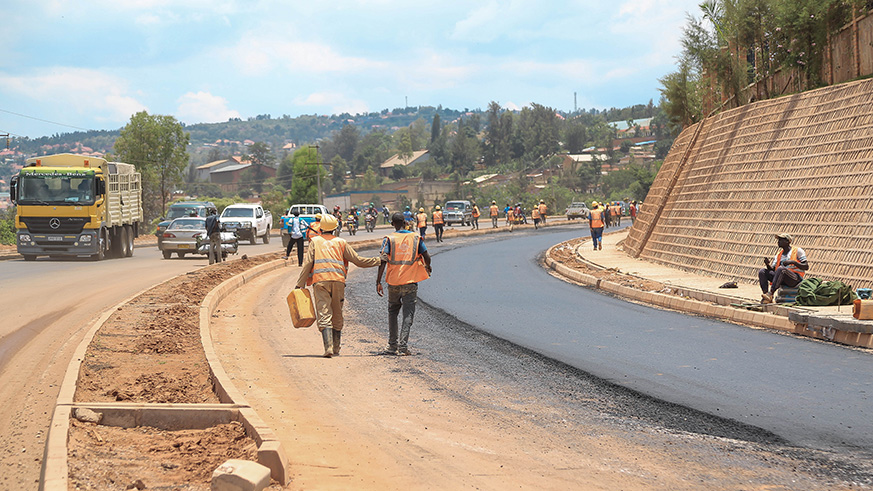 Government often borrows for long-term investments such as road works. File