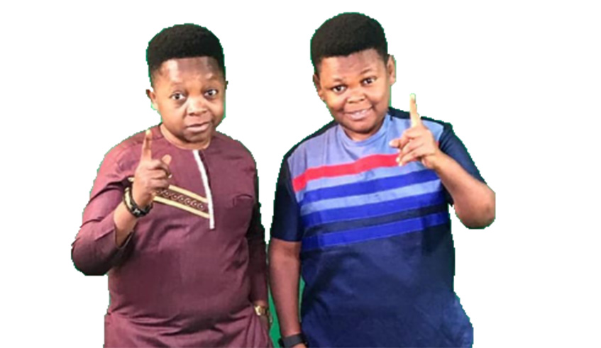 Nollywood  actors, Osita Iheme, popularly known as Pawpaw and Chinedu Ikedieze, a.k.a Aki coming to Kigali on business  trip, next month. Net. 