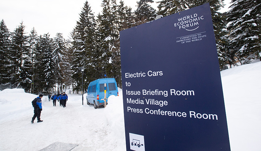 More than 3,000 participants braved the winter chills and icy roads to the snow-covered Swiss resort for the World Economic Forum (WEF) annual meeting, a leading platform for global economic affairs. Courtesy.   