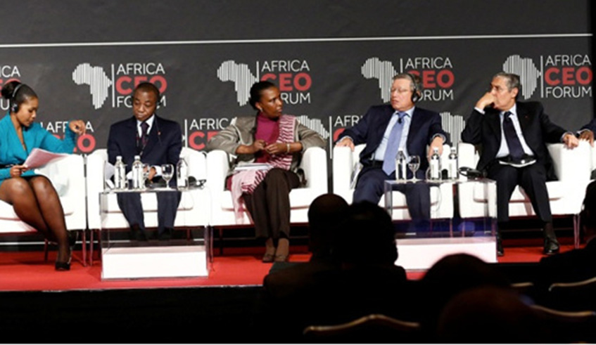 Participants at a previous Africa CEO Forum. The summit convenes over 1500 business leaders from across the continent to deliberate on ways to improve economic integrations. Net.