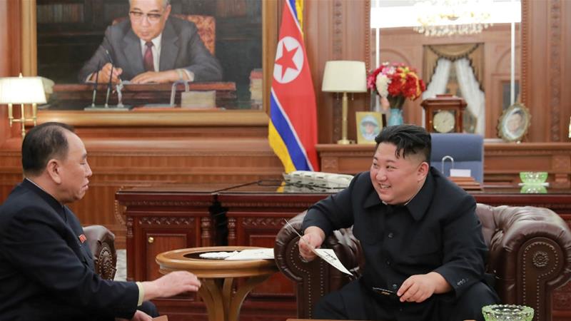 Kim expressed 'large satisfaction' at a briefing about the results of the negotiations from the delegation that visited Washington last week. / Internet photo