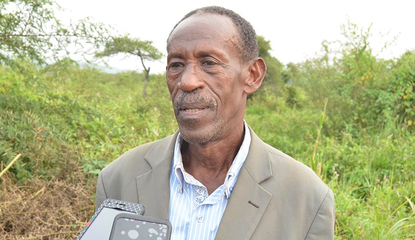 Charles Nkubito, 72, who received 10 hectares of land in 2014, said having documents for their land will allow them do agribusiness and pay land lease. Jean de Dieu Nsabimana.