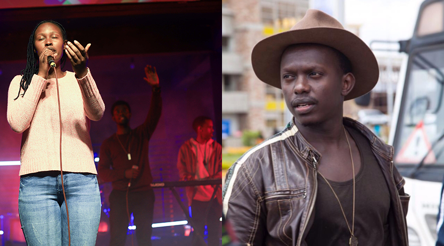 LEFT: The Prayer House band performs at the launch on January 20. / Emmanuel Kwizera. RIGHT: Olivier Kavutse. / Courtesy