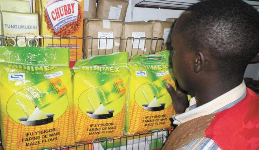 Prices of maize and maize flour are expected to normalise in about two weeks as the price of corn is expected to reduce from Rwf270 to Rwf180. Courtesy.